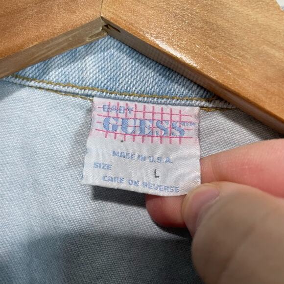 Baby Guess Jean Jacket - Size Large - Picture 6 of 7